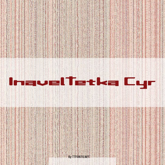 InavelTetka Cyr example